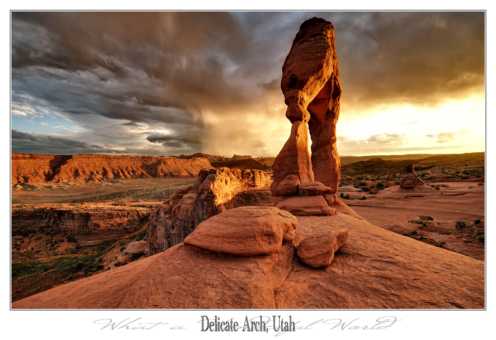 Delicate Arch@sunset