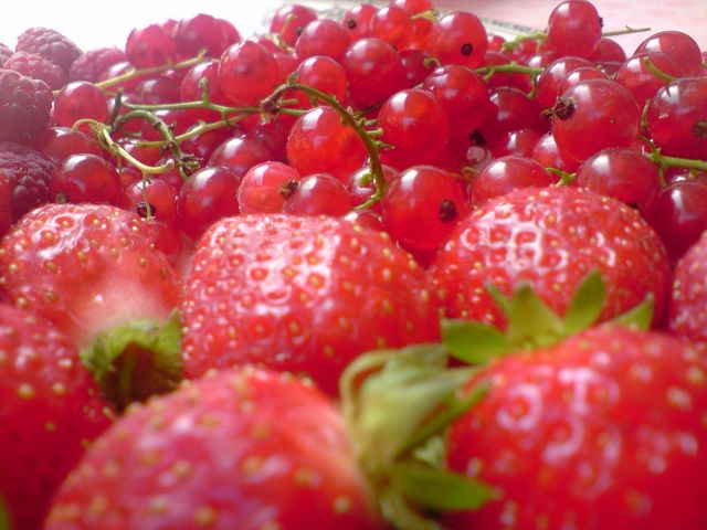 Délice de fruits rouges