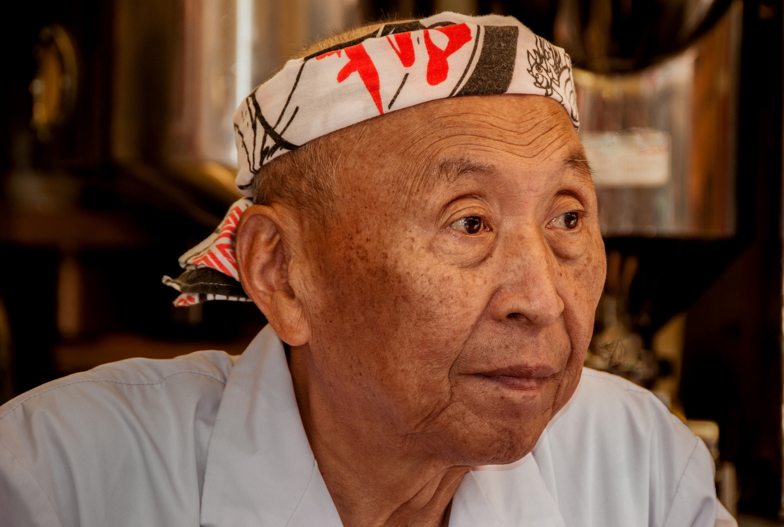 Delikatessenverkäufer in Asakusa