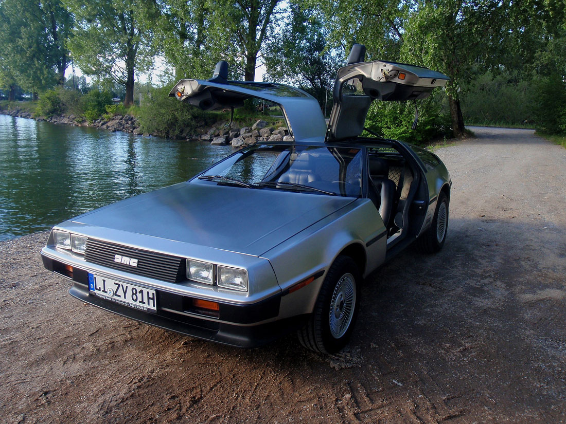 Delorean am Bodensee