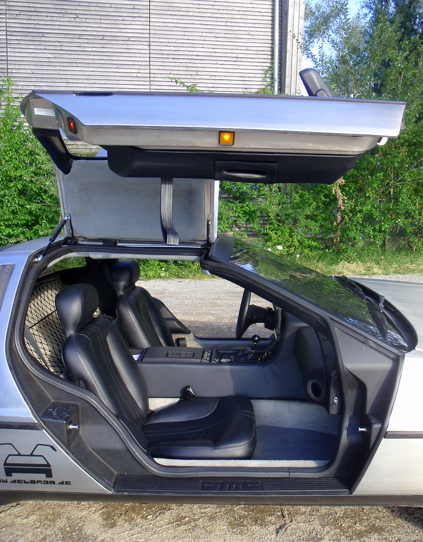 Delorean mit automatischer Belüftung