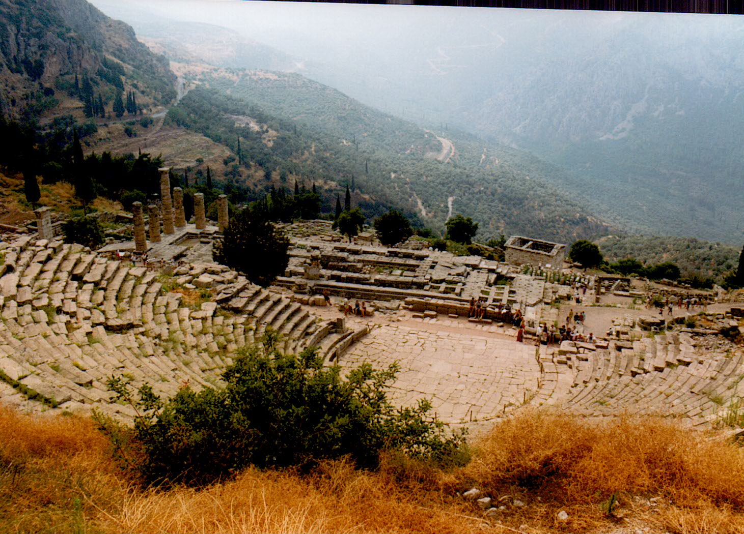 Delphi auf Griechenland