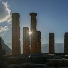 Delphi mit Morgensonne