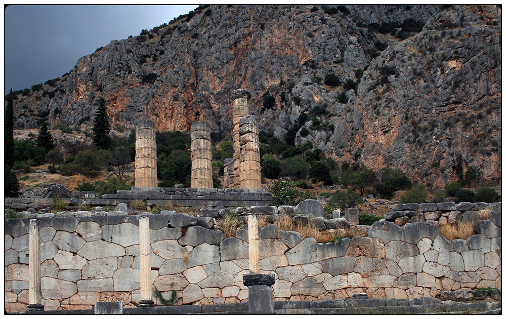 Delphi - Tempel des Apollo