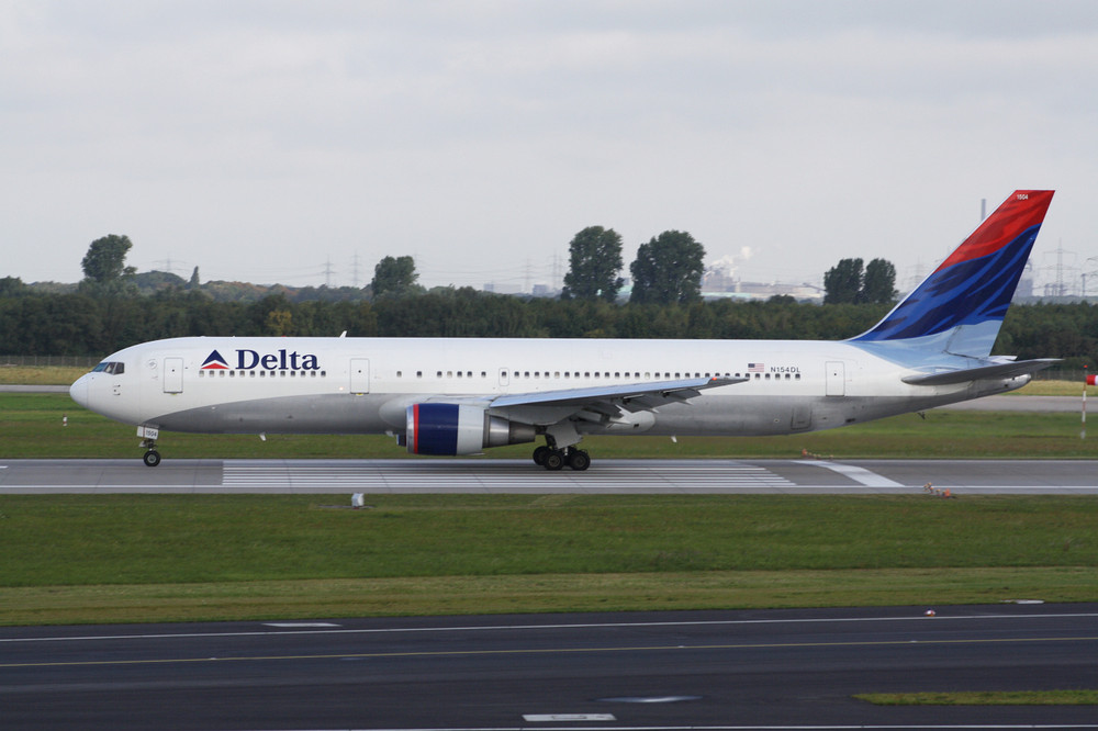 Delta Air Lines Boeing 767-300 in Düsseldorf