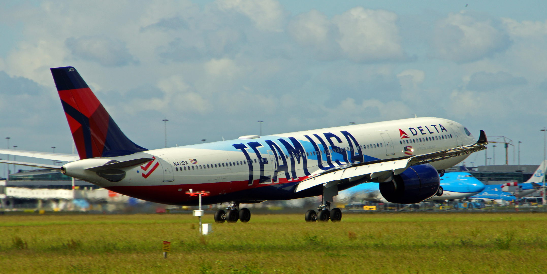 DELTA AIRLINES / Team USA Livery