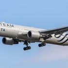 Delta's largest silver Plane