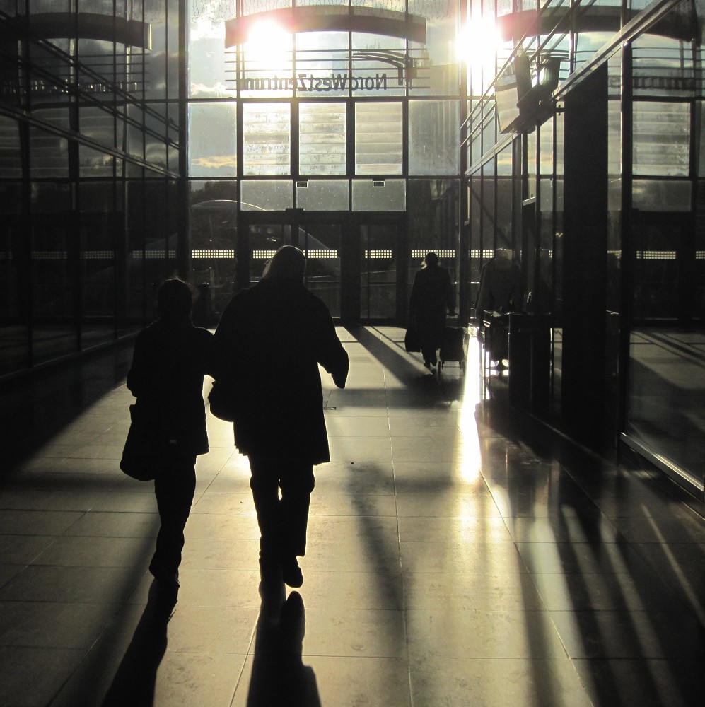 Dem Ausgang zu und dem Licht entgegen