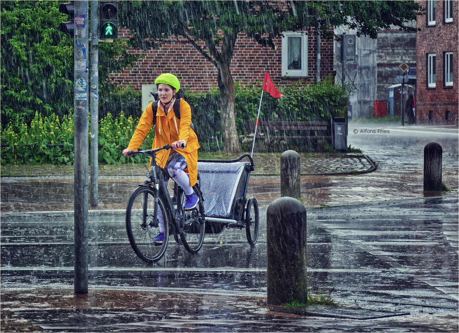 Dem bisschen Regen getrotzt! ;-)