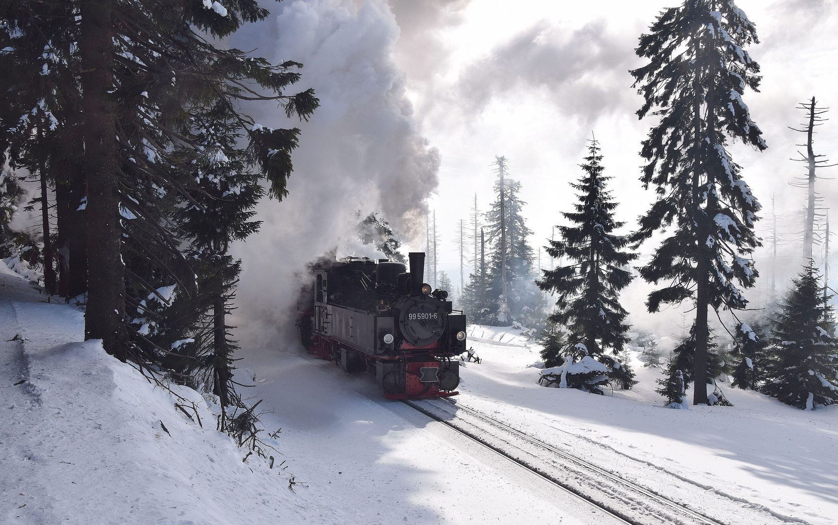 dem Brocken entgegen