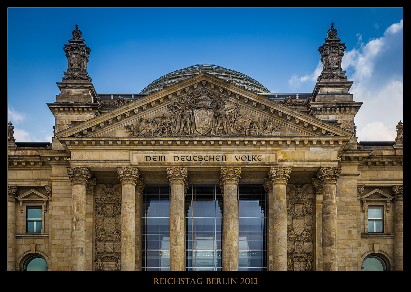 Dem deutschen Volke - Berliner Reichstag