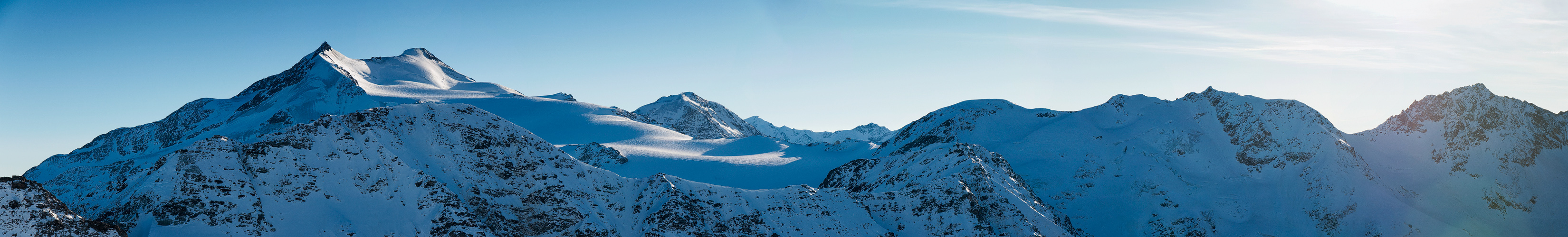 Dem dritthöchsten Berg der Ortler-Alpen ganz nahe