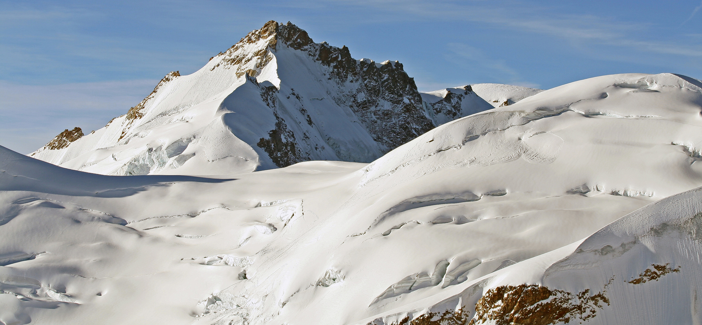 Dem Gletscherhorn im Berner Oberland fehlen nur 17 Meter am Viertausender