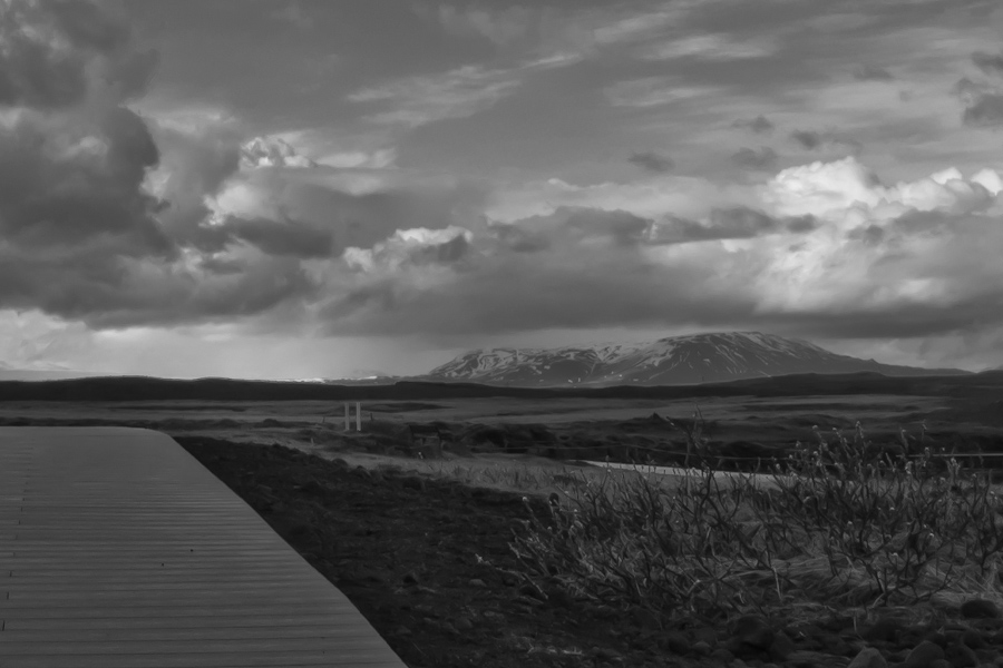 dem gullfoss den rücken gekehrt