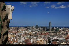 Dem Herrn Gaudí aufs Dach gestiegen