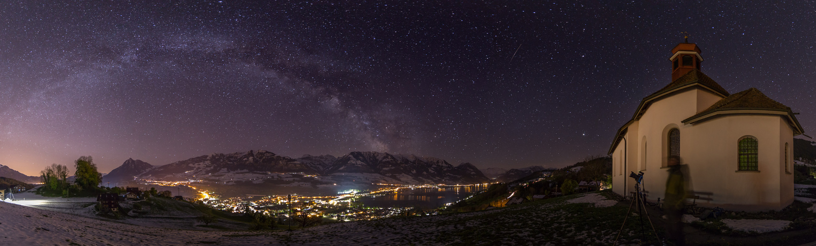 Dem Himmel nah wie selten