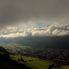 Dem Himmel so nah, was für eine Wolken-Lichtstimmung beim Früstück...