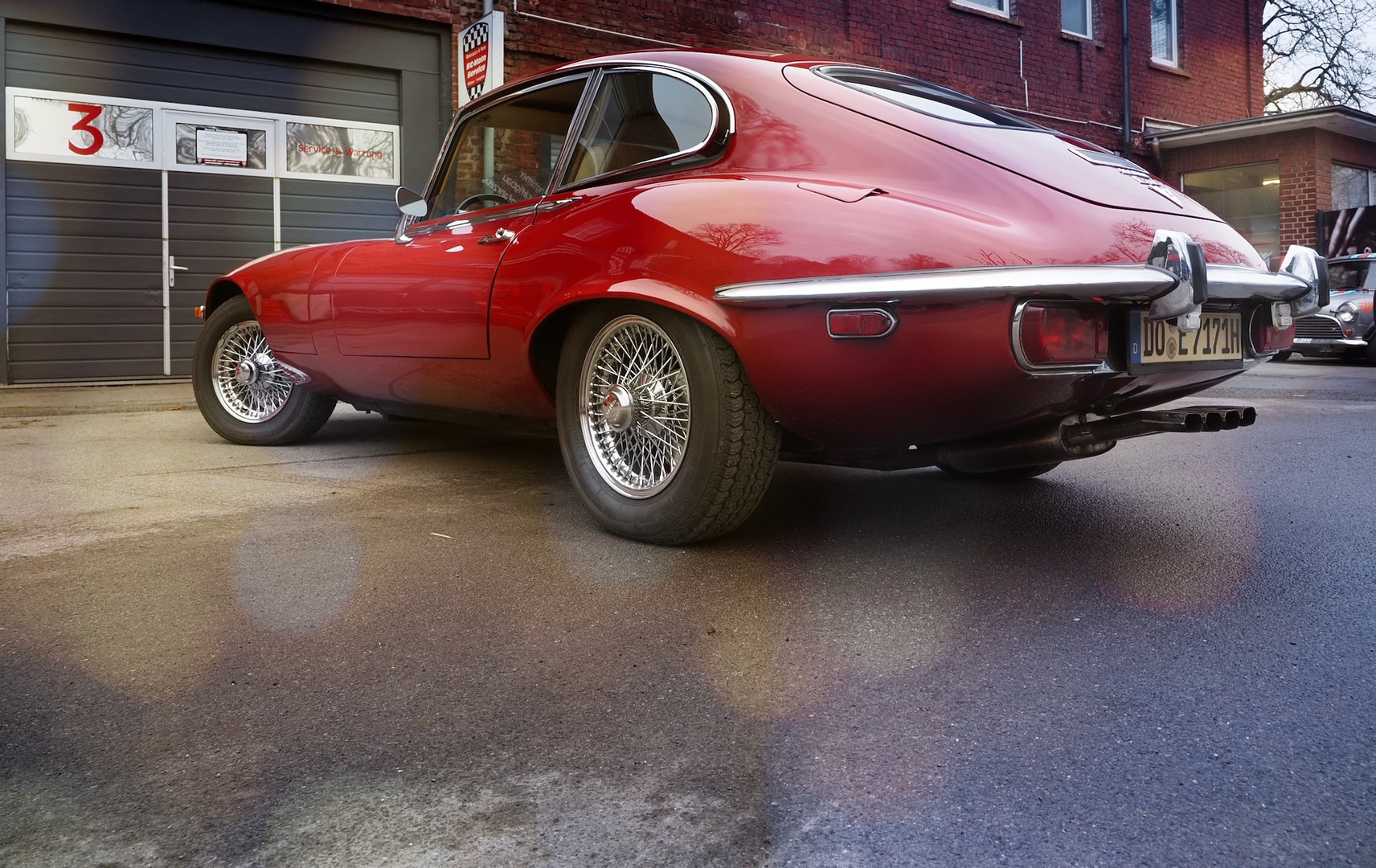 Dem Jaguar E-Type...