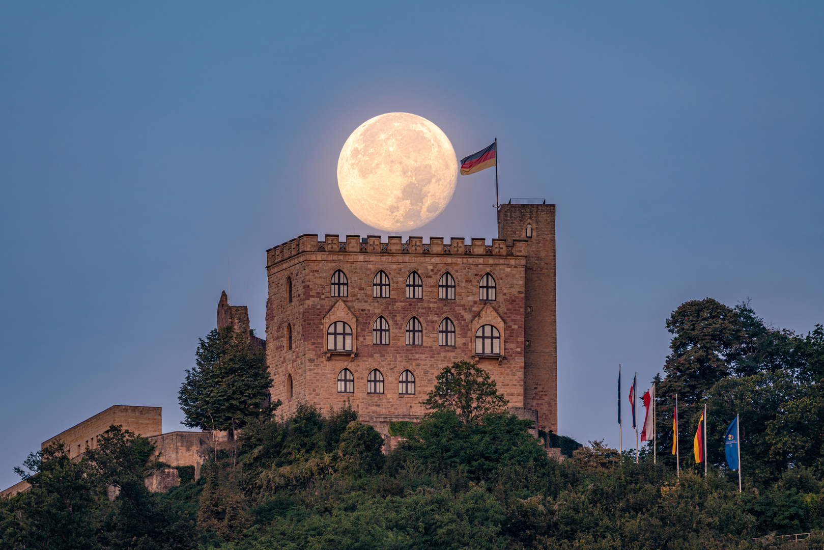 Dem Mond zum Gruße ....