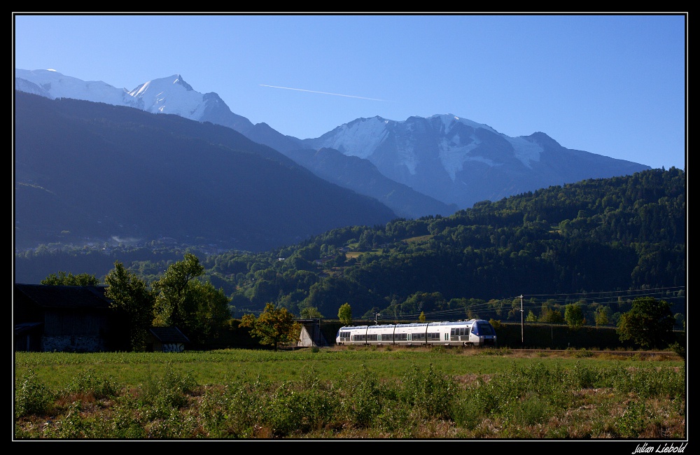 Dem Mont Blanc zu Füßen