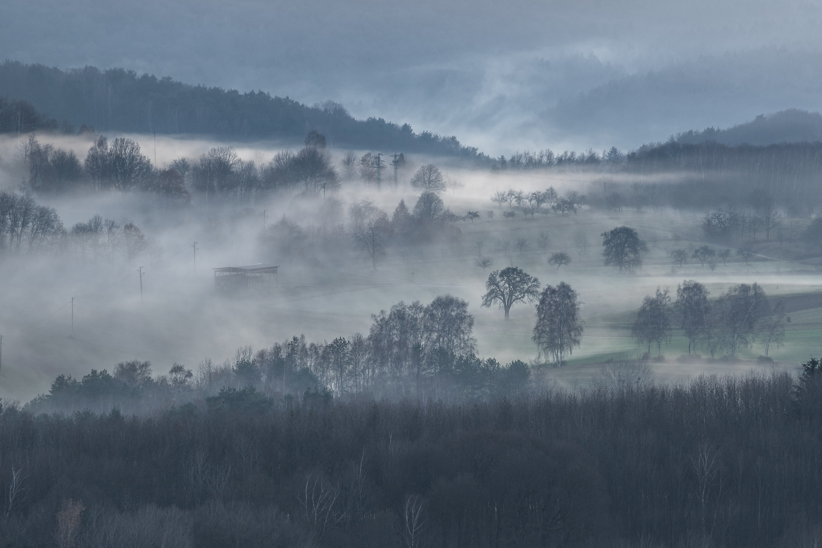 Dem Nebel getrotzt