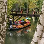 dem Regen trotzen - Schlossinsel Lübben/Spreewald