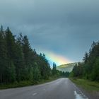 dem Regenbogen entgegen