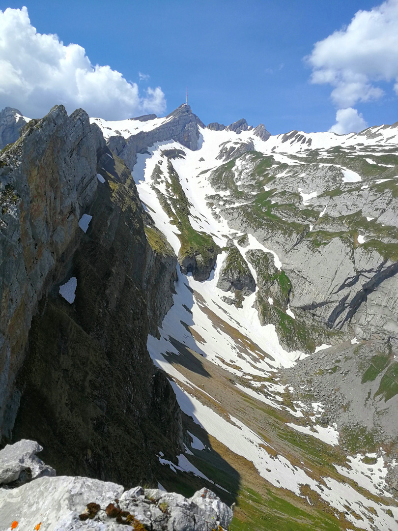 dem Säntis nöcher