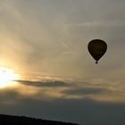 Dem Sonnenuntergang entgegen