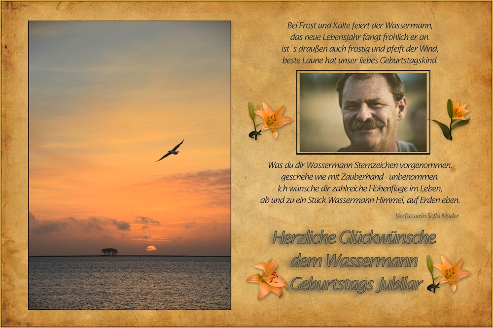 dem Wassermann.... 18.2.2014