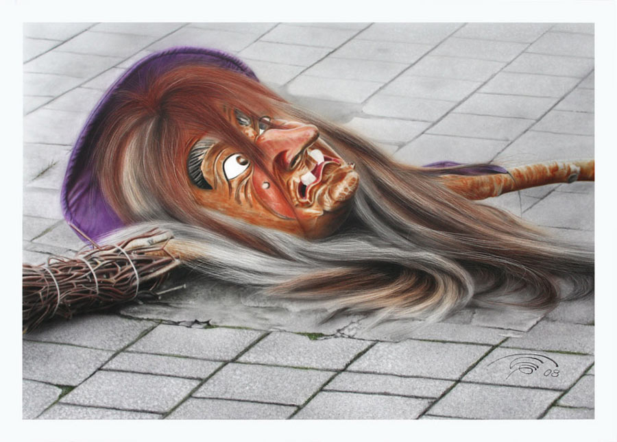 Demaskiert (Airbrush)