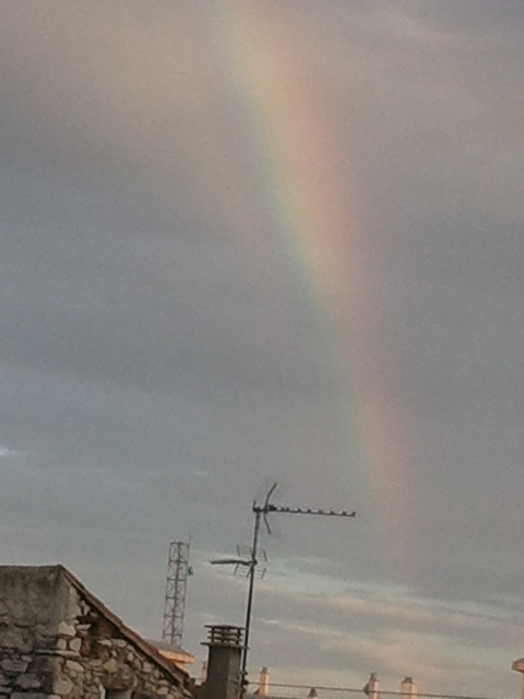 Demi arc en ciel !