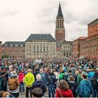 Demo auf dem Kieler Rathausplatz