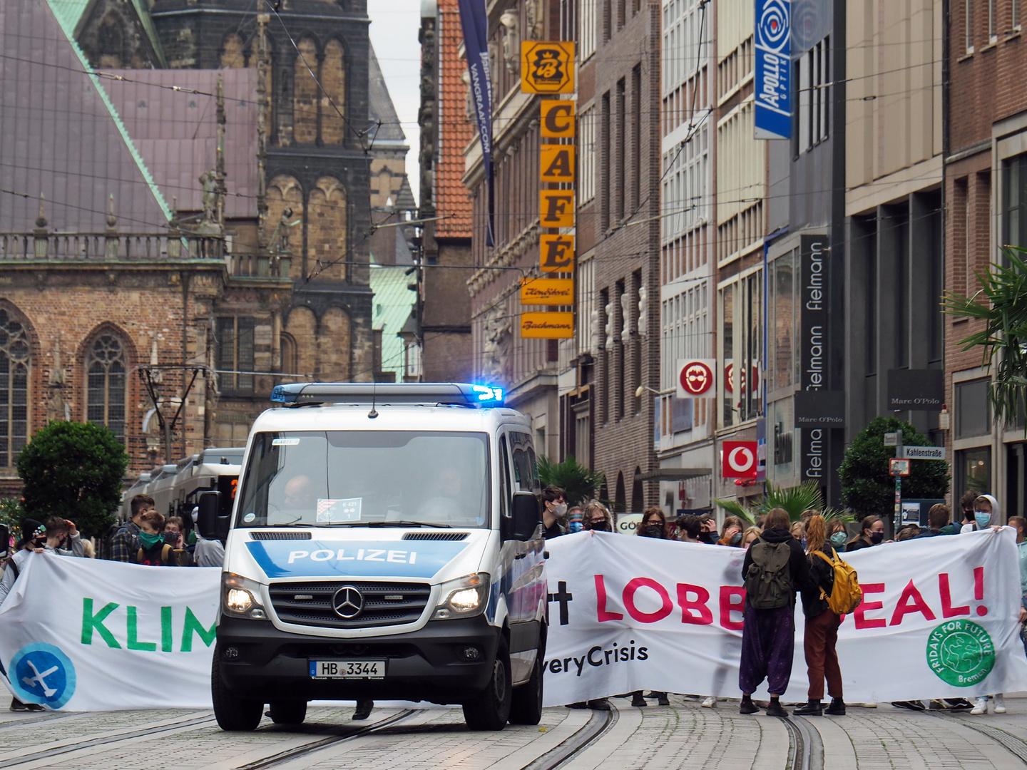 Demo für eine gute Sache