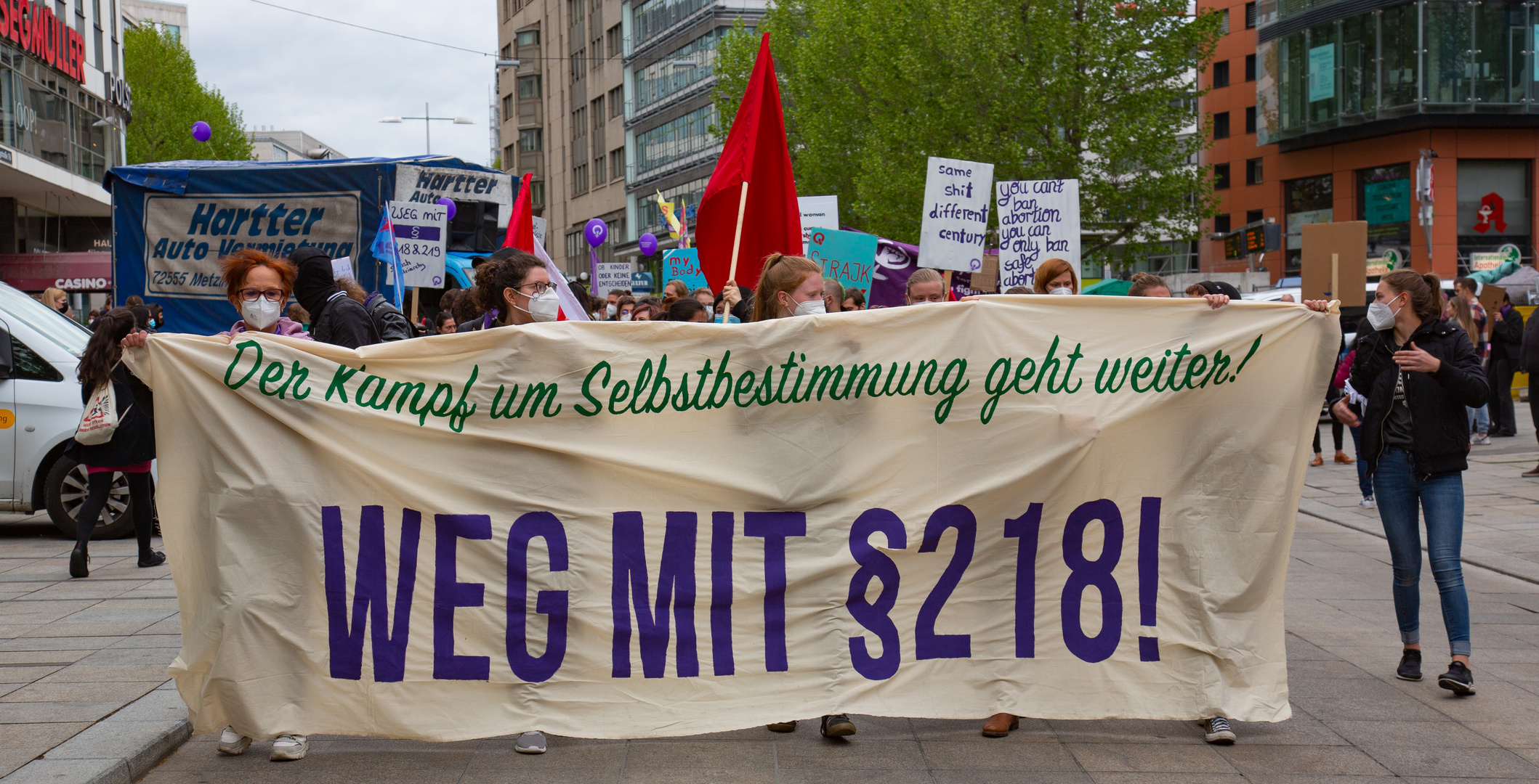 Demo gegen § 218