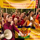 Demo gegen den Dalai Lama