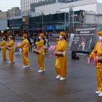 Demo gegen den Organraub an internierten Falun-Gong-Praktizierenden