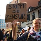 Demo gegen die Urheberrechtsreform 1