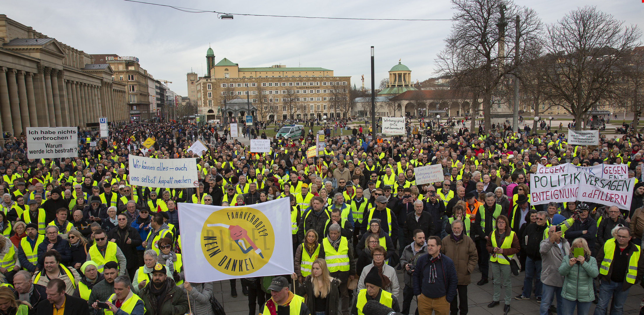 Demo gegen Fahrverbote 1