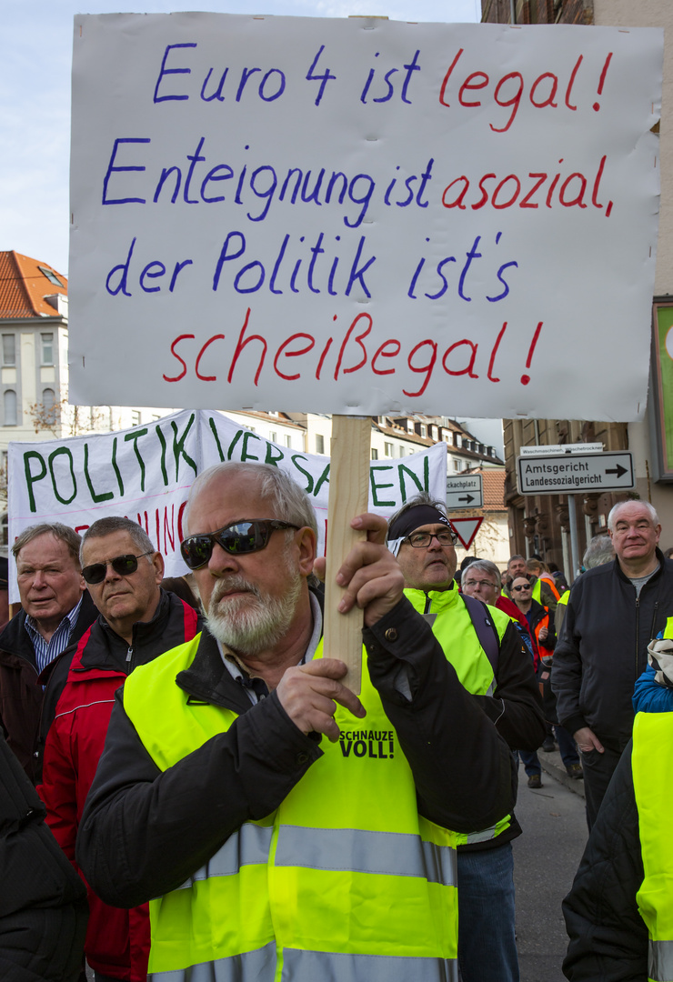 Demo gegen Fahrverbote 9