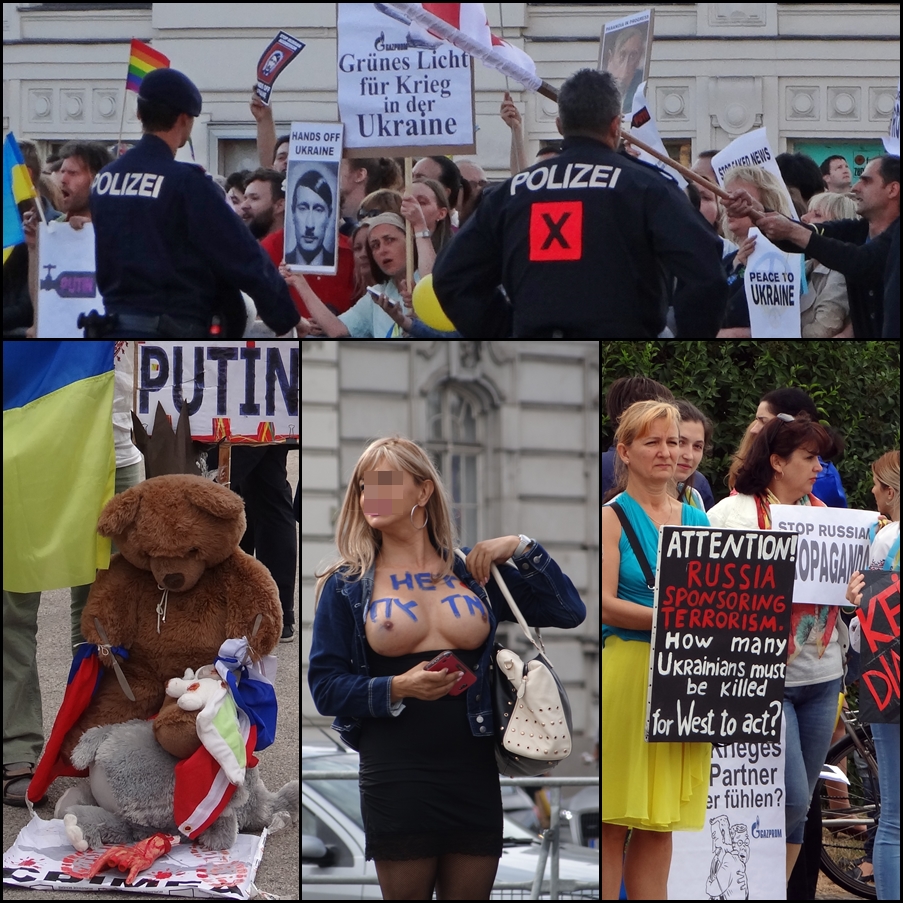 Demo gegen Putin