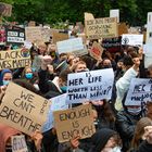 Demo gegen Rassismus in Stuttgart