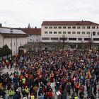 Demo gegen rechts, für Toleranz und Demokratie