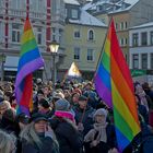 Demo gegen Rechtsextremismus und Remigration