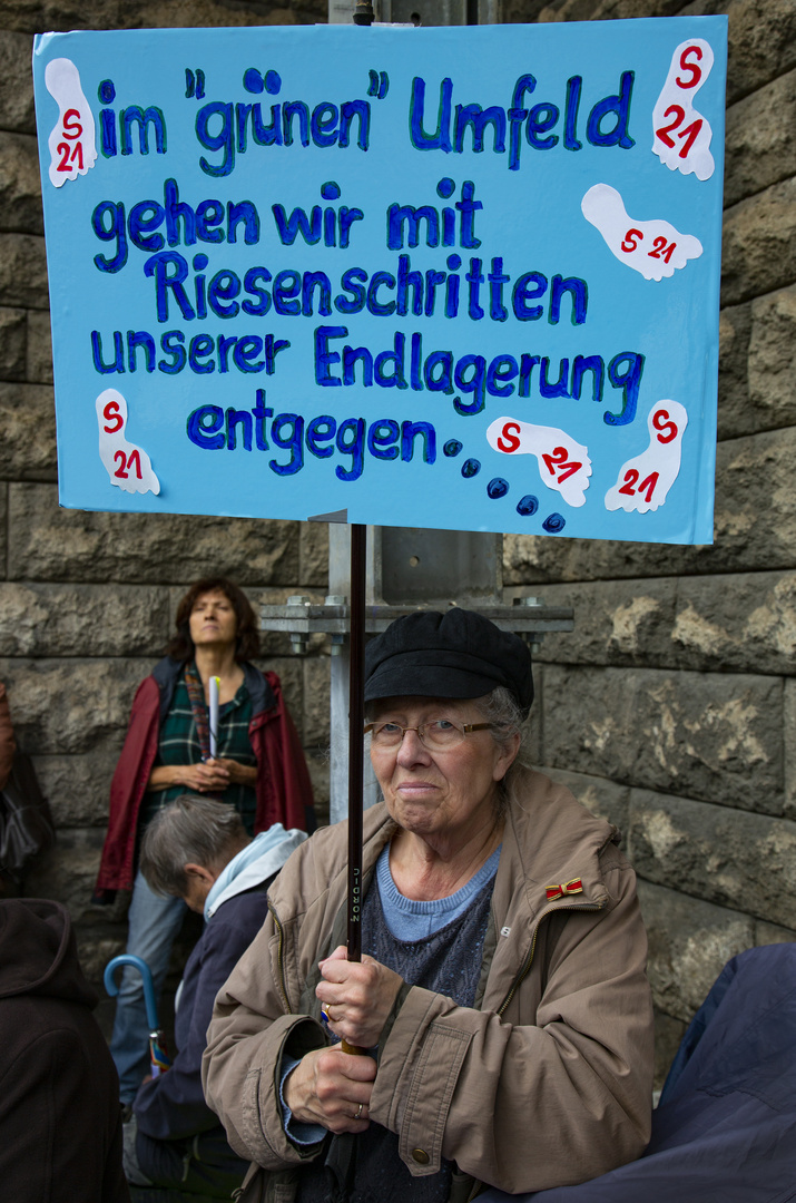 Demo gegen Stuttgart 21