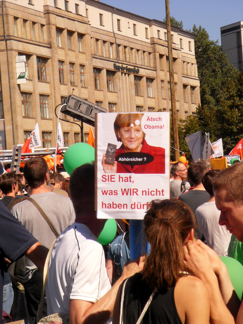 Demo in Berlin 2013