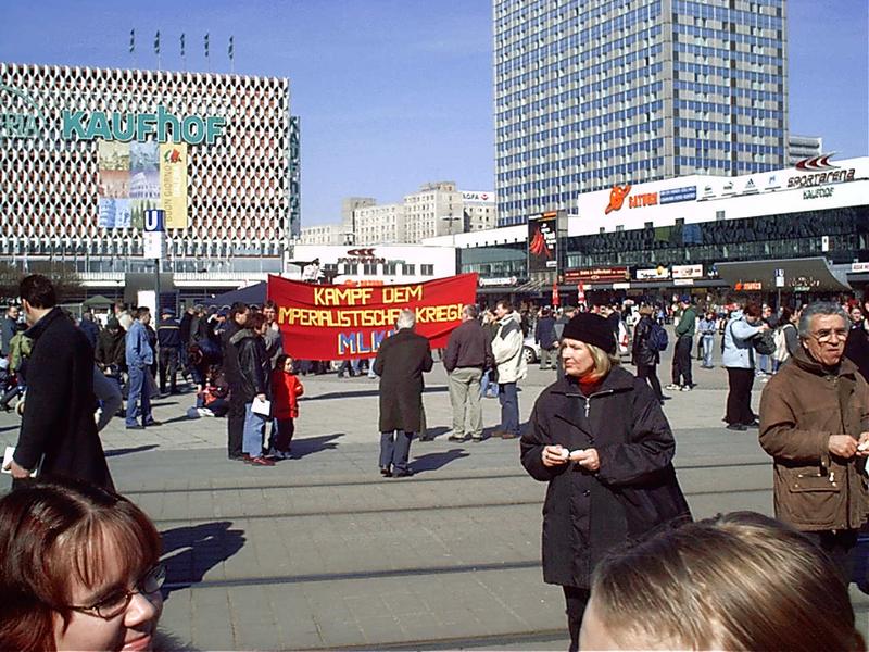 demo in berlin am 22.3.