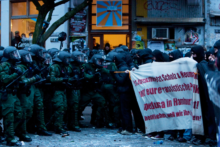 Demo in Hamburg