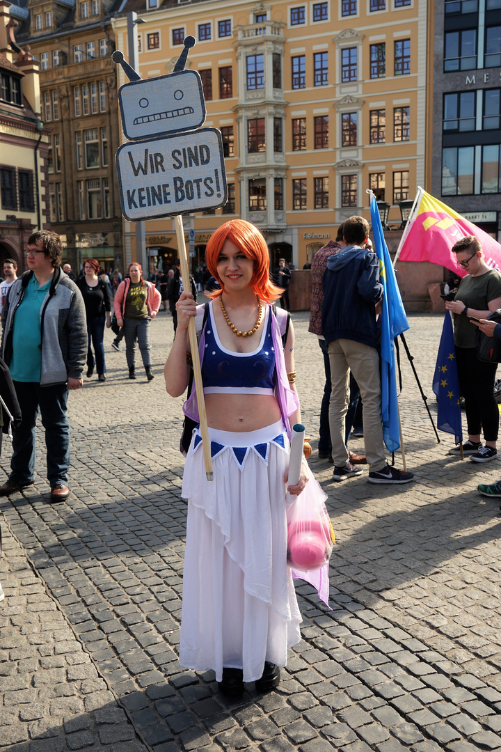 Demo in Leipzig