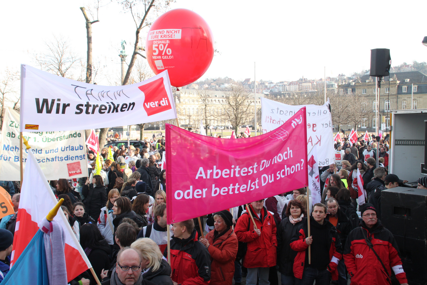 DEMO Stuttgart Verdi 4.02.2010 - ARBEITEST DU noch ?